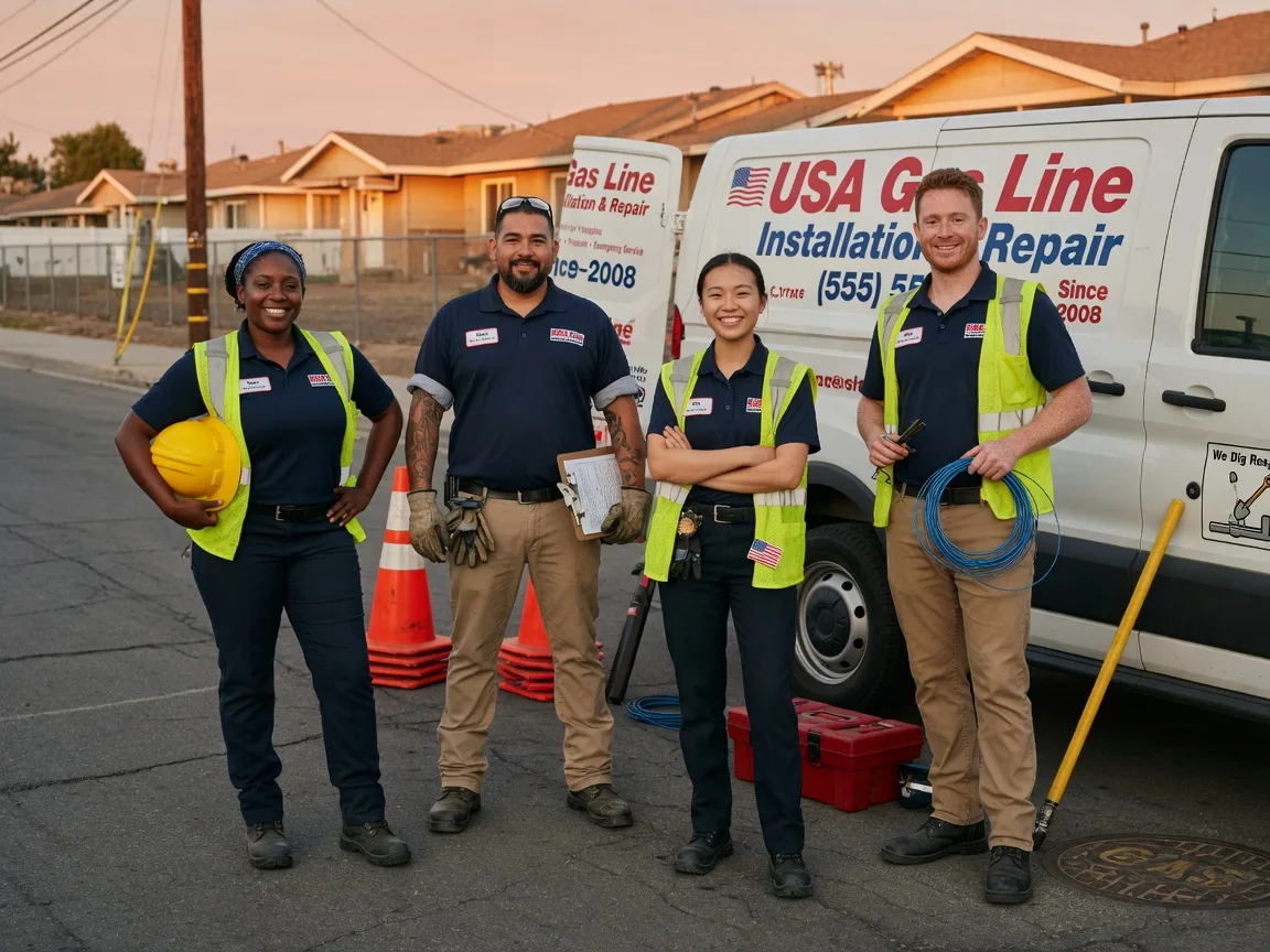 Gas Line Installation company in Finleyville, PA